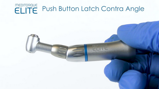 Medidenta - Videos - Handpieces - Meditorque Elite Push Button Latch Contra Angle