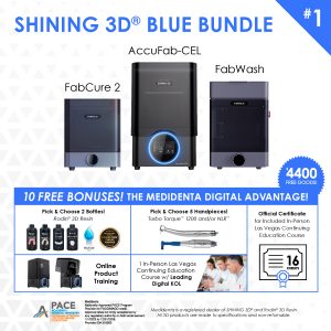 Mari's List Medidenta - 3D Printing - SHINING 3D® Blue Bundle