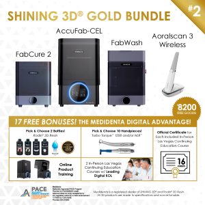 Mari's List Medidenta - 3D Printing - SHINING 3D® Gold Bundle